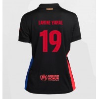 Barcelona Lamine Yamal #19 Fotballklær Bortedrakt Dame 2024-25 Kortermet